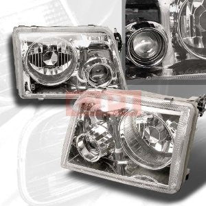 FORD 1993-1997 FORD RANGER PROJECTOR HEAD LAMPS/ HEADLIGHTS 1 SET RH&LH PERFORMANCE 1993,1994,1995,1996,1997