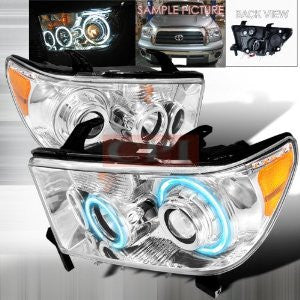 TOYOTA 2007-2008 TOYOTA TUNDRA PROJECTOR HEAD LAMPS/ HEADLIGHTS H.L CCFL 1 SET RH&LH PERFORMANCE 2007,2008