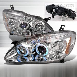 Corolla 2003-2007 Corolla Halo Projector Head Lamps/ Headlights-g