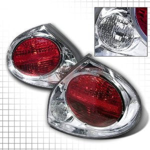 Nissan 2000-2003 Nissan Maxima Tail Lights /Lamps - Chrome 1 Set Rh&Lh Performance 2000,2001,2002,2003