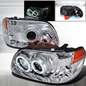 Ford 1995-2001 Ford Explorer Projector Head Lamps/ Headlights 1 Set Rh&Lh Performance 1995,1996,1997,1998,1999,2000,2001