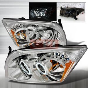 Dodge 2007-2008 Dodge Caliber Halo Projector Head Lamps/ Headlights 1 Set Rh&Lh Performance 2007,2008