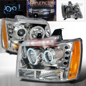 Chevrolet 2007-2008 Chevy Avalanche Projector Head Lamps/ Headlights 1 Set Rh&Lh Performance 2007,2008