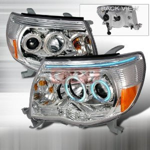 Toyota 2005-2007 Toyota Tacoma Ccfl Projector Head Lamps/ Headlights 1 Set Rh&Lh Performance 2005,2006,2007