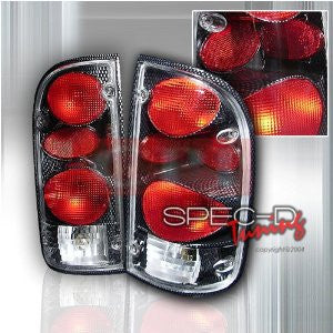 TOYOTA 1995-2000 TOYOTA TACOMA TAIL LIGHTS /LAMPS - CARBON 1 SET RH&LH PERFORMANCE 1995,1996,1997,1998,1999,2000