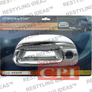 Ford 1999-2007 F250/350 Superduty Chrome Tailgate Handle Cover Performance 1997,1998,1999,2000,2001,2002,2003,2004,2005,2006,2007