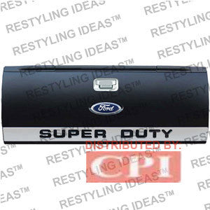 Ford 1999-2009 Ford Superduty Superduty 63.5Inch Chrome Plated Stainless Steel Tailgate Accent Performance