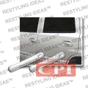 thumbnail image 2 of GFCS Chrome Door Handle & Tailgate Covers – For 2002-2006 Chevy Avalanche – Set Of 4 2 of 4