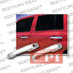Jeep 2007-2009 Patriot Chrome Door Handle Cover 4D No Passenger Side Keyhole Performance