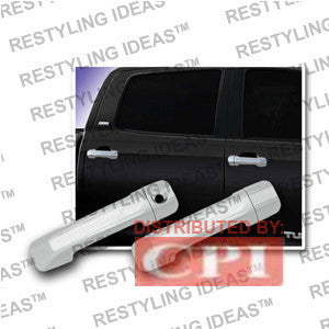 Toyota 2007-2008 Tundra Crewmax Chrome Door Handle Cover 4Dr No Passenger Side Keyhole Performance