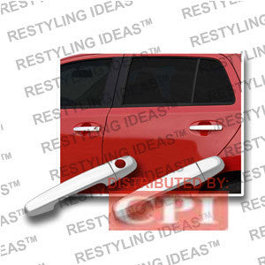 Toyota 2007-2008 Yaris Chrome Door Handle Cover 4D No Passenger Side Keyhole Performance