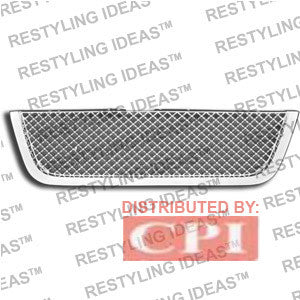 Gmc 2007-2009 Gmc Acadia Chrome Mesh Abs Grille Performance