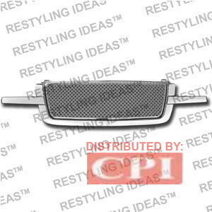 Chevrolet 2002-2006 Chevrolet Avalanche (No B/C) Chrome Mesh Abs Grille Performance