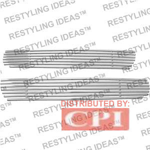 Inifniti 2004-2007 Inifniti G35 2D Top [Ch72210] Chrome Plated Stainless Steel Billet Grille Insert Performance