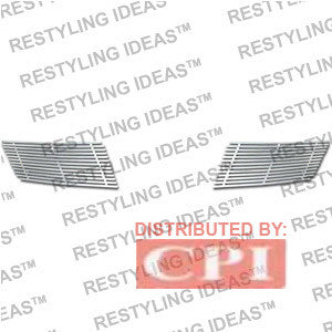 Nissan 2008-2009 Nissan Rouge Top 2Pcs [Ch72261T] Chrome Plated Stainless Steel Billet Grille Insert Performance