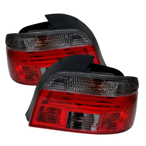 BMW E39 5-Series 97-00 Tail Light - Red Smoke