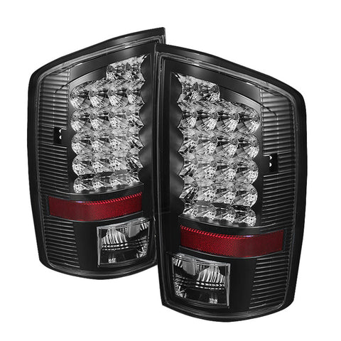 Dodge Ram 02-06 1500/2500/3500 LED Tail Lights - Black