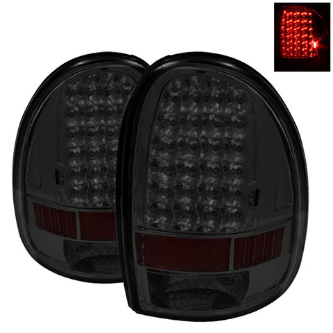 Dodge Caravan/Grand Caravan 96-00 / Dodge Durango 98-03 / Chrysler Town & Country 96-00 / Plymouth Voyager/Grand Voyager 96-00 LED Tail Lights - Smoke