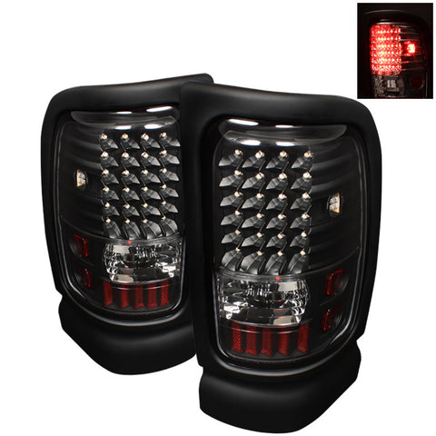 Dodge Ram 1500 94-01 / Ram 2500/3500 94-02 LED Tail Lights - Black