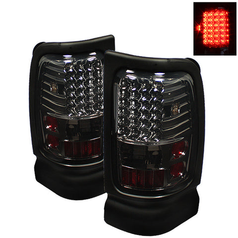 Dodge Ram 1500 94-01 / Ram 2500/3500 94-02 LED Tail Lights - Smoke