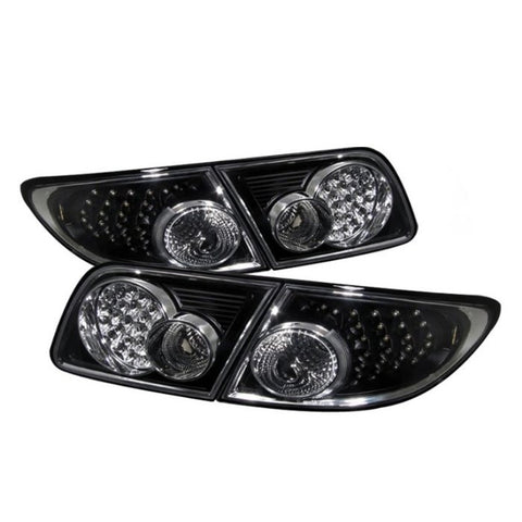 Mazda 6 03-08 4/5DR (Not fit Wagon) LED Tail Lights - Black