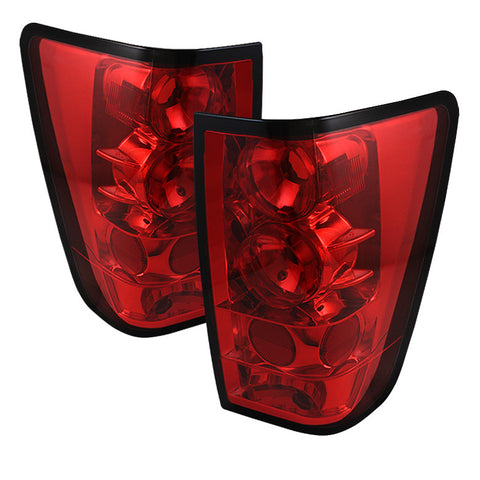 Nissan Titan 04-12 Euro Style Tail Lights - Red