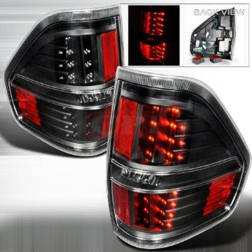 Ford 09-10 Ford F150 Led Tail Light-Black