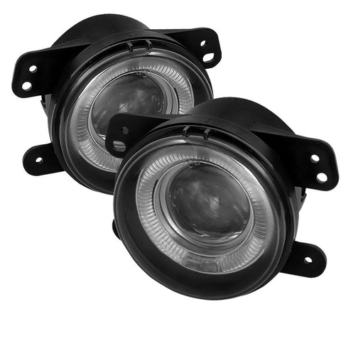 Dodge Magnum 05-08 / Journey 09-10 / Chrysler 300 05-10 ( 5.7L W/ Touring ) / PT Cruiser 06-09 / Jeep Wrangler 07-09 Projector Fog Lights - Smoke