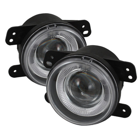 Dodge Magnum 05-08 / Journey 09-10 / Chrysler 300 05-10 ( 5.7L W/ Touring ) / PT Cruiser 06-09 / Jeep Wrangler 07-09 Projector Fog Lights - Clear