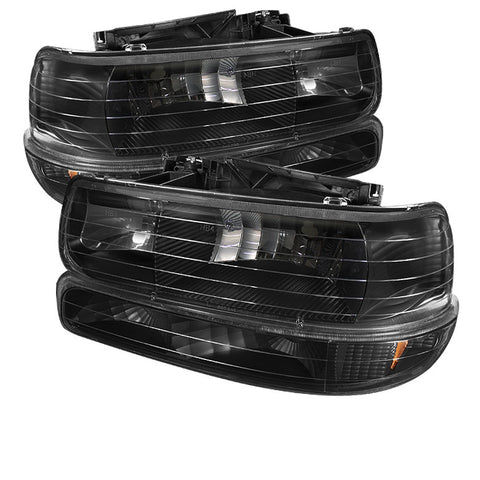 Chevy Silverado 3500 01-02 Euro Headlights-t