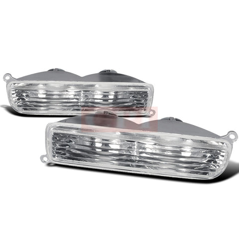JEEP  97-01 JEEP  CHEROKEE  FRONT BUMPER LIGHTS CHROME    PERFORMANCE  1997,1998,1999,2000,2001