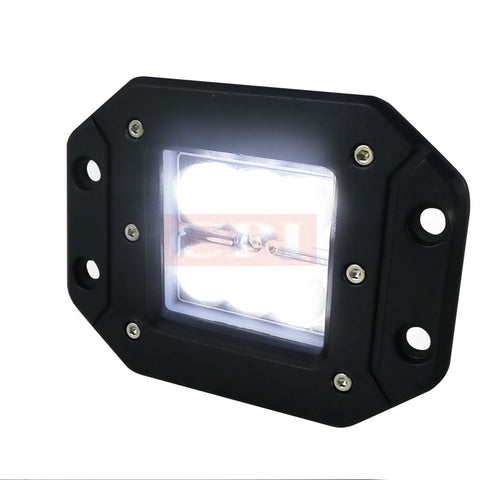 UNIVERSAL  UNIVERSAL FOG 3" CREE LED WORK LIGHT SQUARE- SPOT BEAM PATTERN