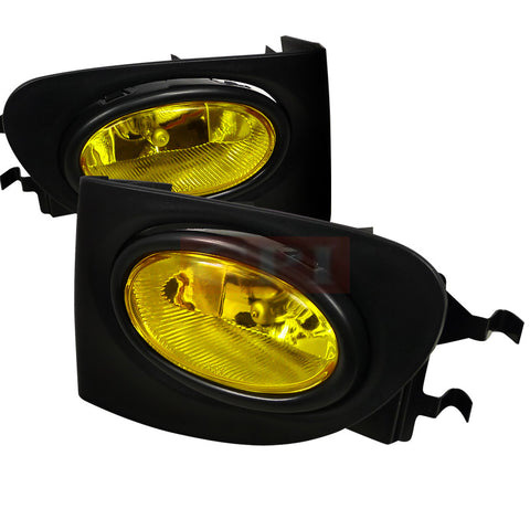 Honda  03-05 Honda  Civic Si 3 Door Foglights Yellow Lens