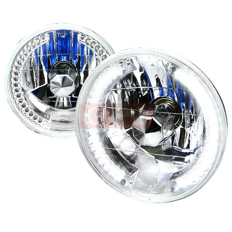 ALL UNIVERSAL SEAL BEAM 7 ROUND HEADLIGHTS WITH LED     