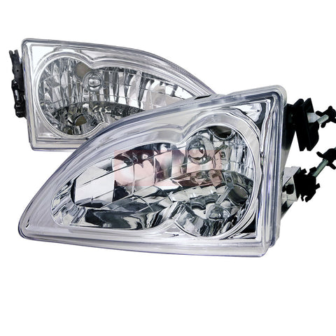 Ford 94-98 Ford Mustang  Chrome Housing Headlights