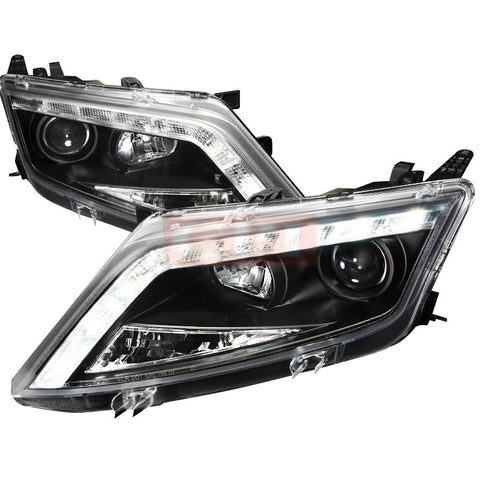 Ford  10-Up Ford  Fusion Projector Headlights Black Housing