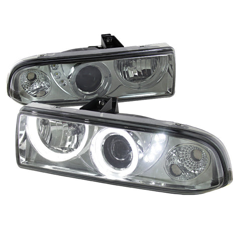 CHEVY 98-04 CHEVY S10 PROJECTOR HEADLIGHT SMOKED LENS