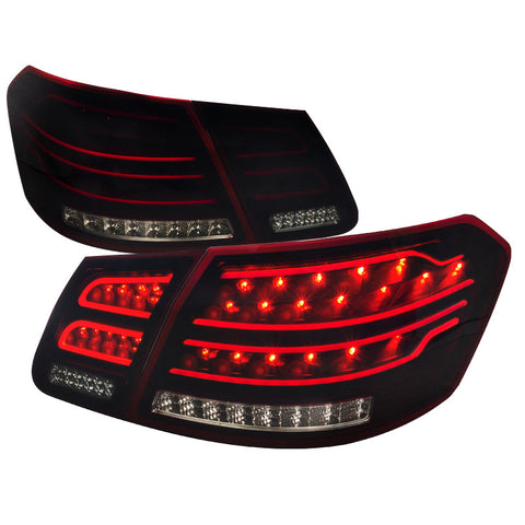 MERCEDES 09-12 MERCEDES W212 LED TAIL LIGHT RED SMOKE