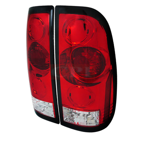 FORD  97-03 FORD  F150 LED TAIL LIGHTS RED AND CLEAR    1997,1998,1999,2000,2001,2002,2003
