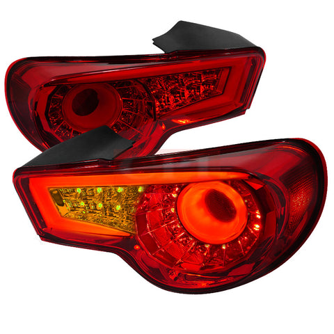 SCION 13-UP SCION FRS LED TAIL LIGHTS RED    2013,2014