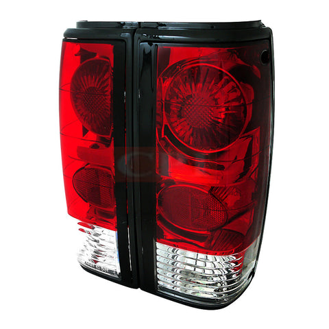 CHEVY  82-93 CHEVY  S10 TAIL LIGHTS - RED CLEAR    1982,1983,1984,1985,1986,1987,1988,1989,1990,1991,1992,1993