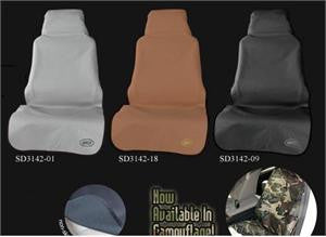 Universal Defender - For Pets Revolutionary Automotive Seat Covers Front 1 Pc (Sold Separately Per Seat)   Brown