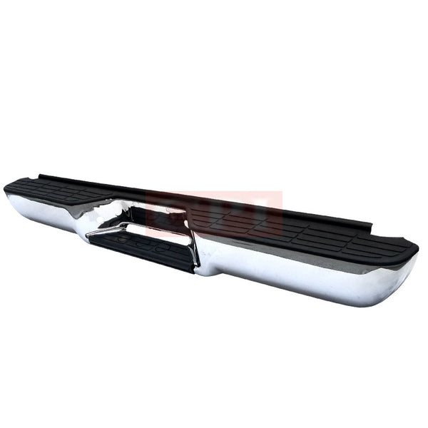 CHEVY 88-00 CHEVY C10 REAR BUMPER STEP - CHROME - FLEET SIDE WITHOUT I ...