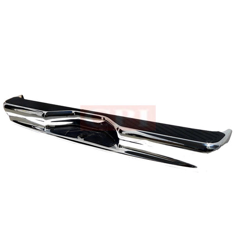 FORD 92-08 FORD ECONOLINE REAR BUMPER STEP - CHROME - WITHOUT SENSOR HOLE    1992,1993,1994,1995,1996,1997,1998,1999,2000,2001,2002,2003,2004,2005,2006,2007,2008