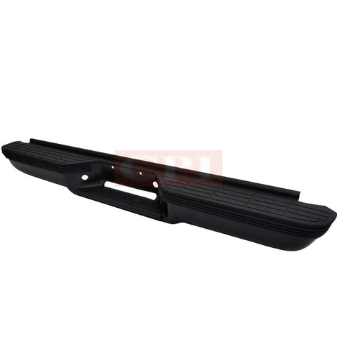 CHEVY  92-99 CHEVY  TAHOE REAR BUMPER STEP - BLACK - WITH IMPACT STRIP    1992,1993,1994,1995,1996,1997,1998,1999