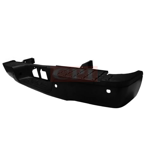 TOYOTA 07-13 TOYOTA TUNDRA REAR BUMPER STEP - BLACK - WITH BACK UP SENSOR HOLE, WITH ROCK WARRIOR PACKAGE    2007,2008,2009,2010,2011,2012, 2013