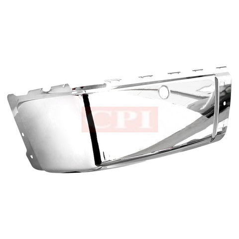 CHEVY  07-13 CHEVY  SILVERADO REAR BUMPER END CAP WITH SENSOR LEFT SIDE CHROME   PERFORMANCE   2007,2008,2009,2010,2011,2012,2013