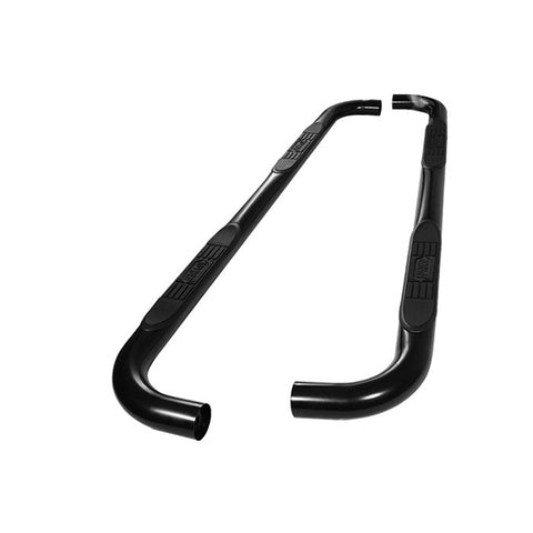 Ford F150/250LD Super Cab 97-03 & 04 Heritage Edition - 3 Inch  Round Side Step Bar - Powder Coated - Black