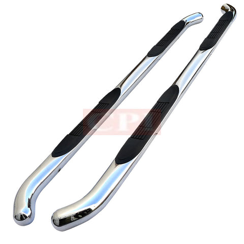 DODGE 04-10 DODGE DURANGO 3 INCHES ROUND SIDE STEP BAR CHROME    2004,2005,2006,2007,2008,2009,2010