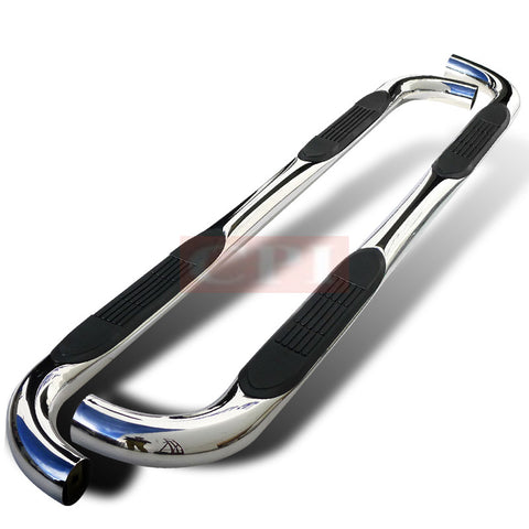 DODGE  98-03 DODGE  DURANGO  3 INCH ROUND STAINLESS FINISH SIDE STEP BARS   PERFORMANCE   1998,1999,2000,2001,2002,2003